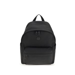 Black Fabric Backpack