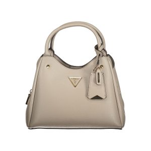 Grigio Poliuretano Women Handbag