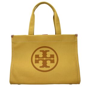 Yellow Fabric Shoulder Bag