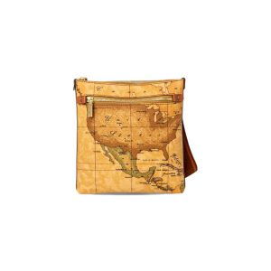 Beige Leather Shoulder Bag