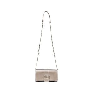 Gray Polyester Handbag