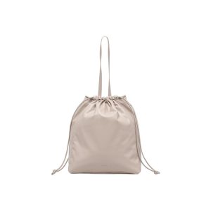 Beige Polyethylene Handbag