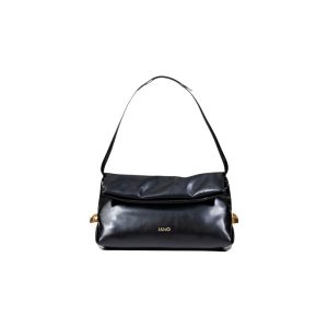 Black Polyethylene Clutch Bag