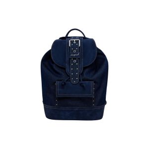 Blue Polyethylene Backpack