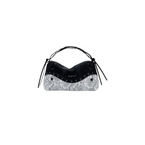 Black Polyethylene Handbag