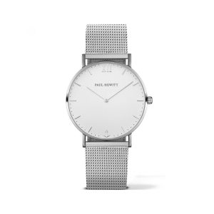 Gray Stainless Steel Dress Watch