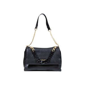 Black Polyester Handbag
