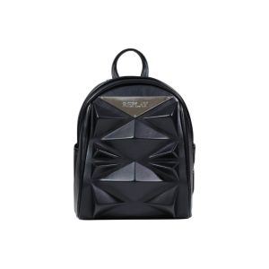 Black Polyethylene Backpack