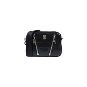 Black Polyester Handbag