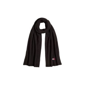 Black Cotton Scarf