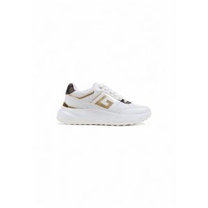 White Polyethylene Chunky Sneakers