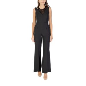 Black Polyester Jumpsuit
