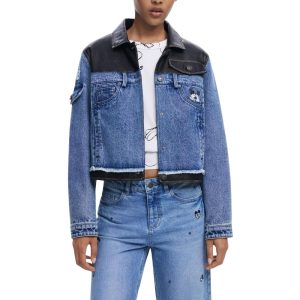 Blue Cotton Denim Jacket