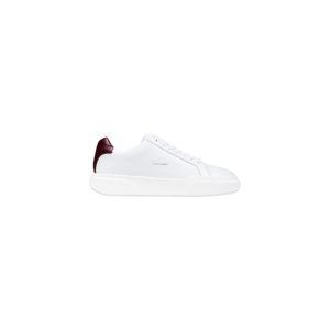 White Leather Chunky Sneakers