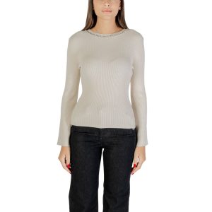 Beige Viscose Sweatshirt