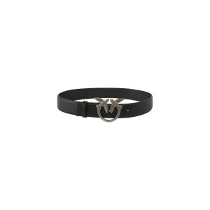 Bicolor Leather Regular Belt