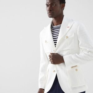 Beige Linen Clothing