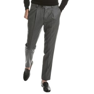 Gray Wool Pants