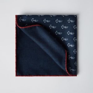 Bicolor Silk Pocket Square