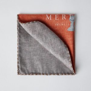 Bicolor Silk Pocket Square