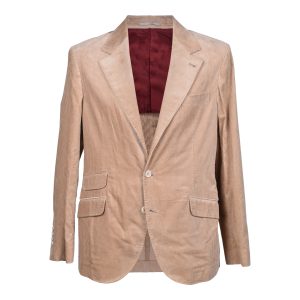 Beige Cotton Blazer