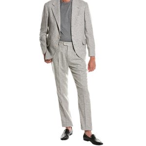 Pearl Wool Two-Piece Suit