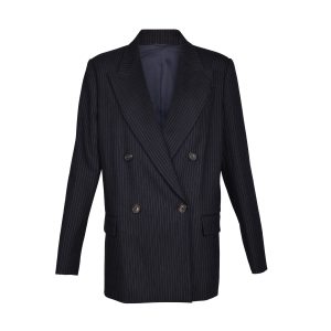 Bicolor Wool Blazer