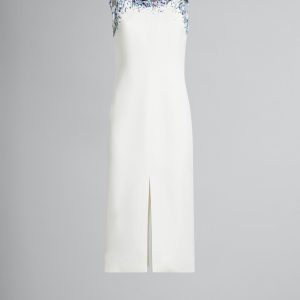 White Fibres Casual Dress