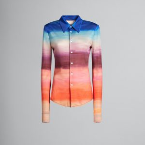 Multicolor Fibres Pattern Shirt