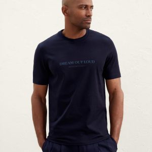 Blue Cotton T-Shirt