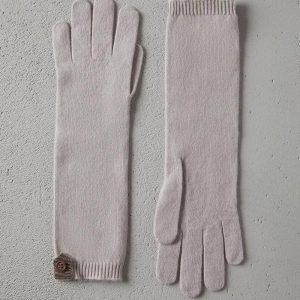 Bicolor Cashmere Gloves