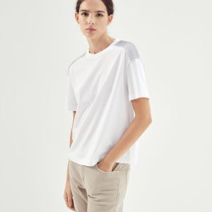 White Cotton Sportswear