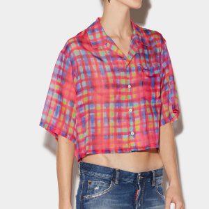 Multicolor Fibres Pattern Shirt