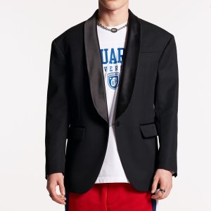 Black Fibres Blazer