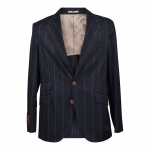 Bicolor Wool Blazer