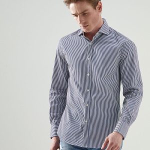 White Cotton Dress Shirt