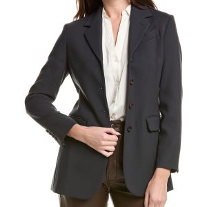 Blue Wool Blazer