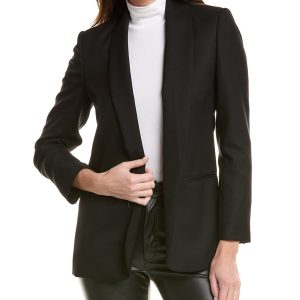 Black Wool Blazer