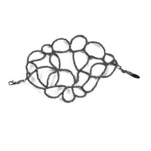 Black Silver Necklace