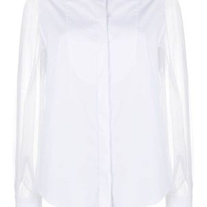 White Cotton Dress Shirt
