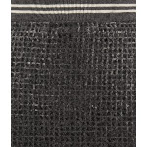 Gray Acetate Long Skirt