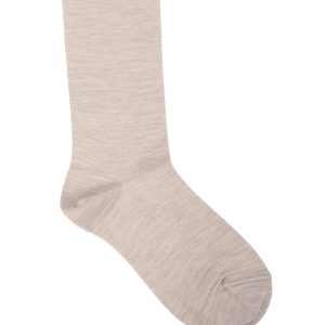 Beige Cashmere Socks
