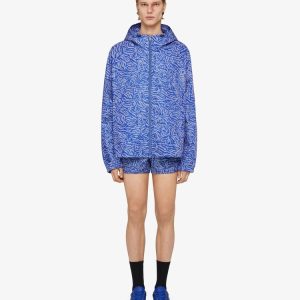 Bicolor Fibres Shell Jacket