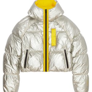 Yellow Fibres Jackets And Coat