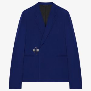 Blue Fibres Full-Length Jacket