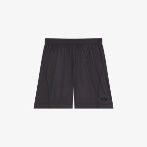 Black Fibres Shorts