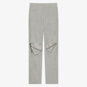 Gray Fibres Dress Pants