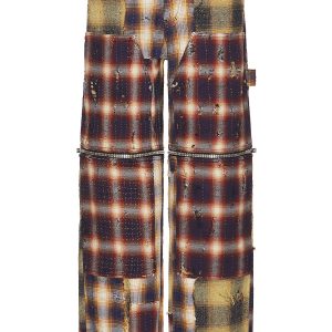 Multicolor Fibres Casual Pants