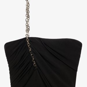 Black Fibres Cocktail Dress
