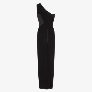 Black Fibres Cocktail Dress
